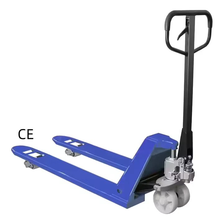 Warehouse Material Handling Equipment Manual Forklift 2t 2.5t 3t 5t Hand Pallet Jack Hand Hydraulic Pallet Truck