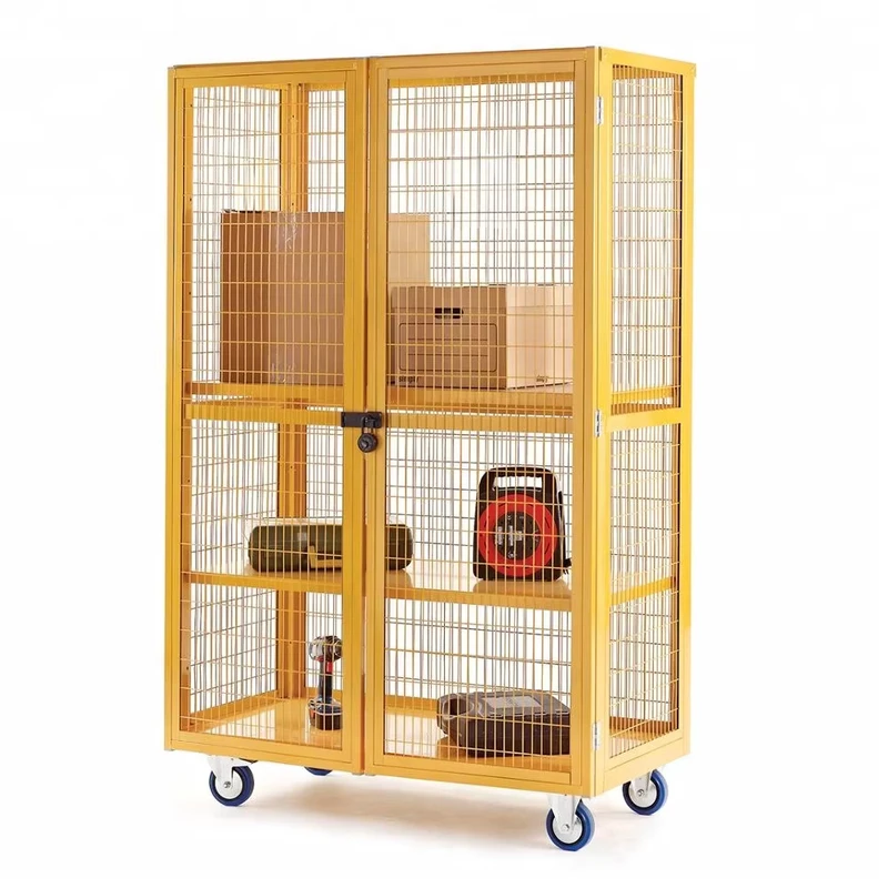 Warehouse Plate Roll Cage Trolley