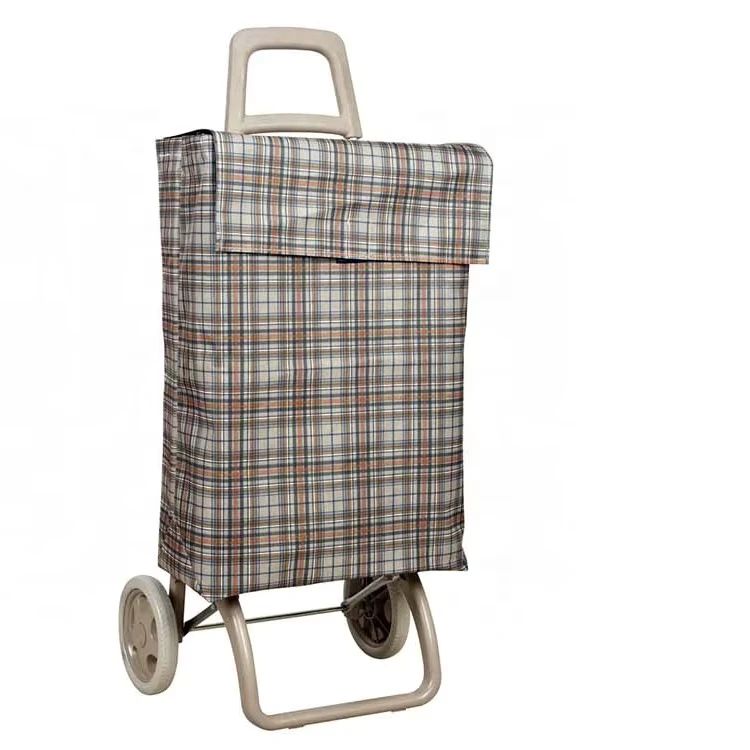 Waterproof Durable Big Capacity 42L Shopping Trolley Carts for Multi scenario Use