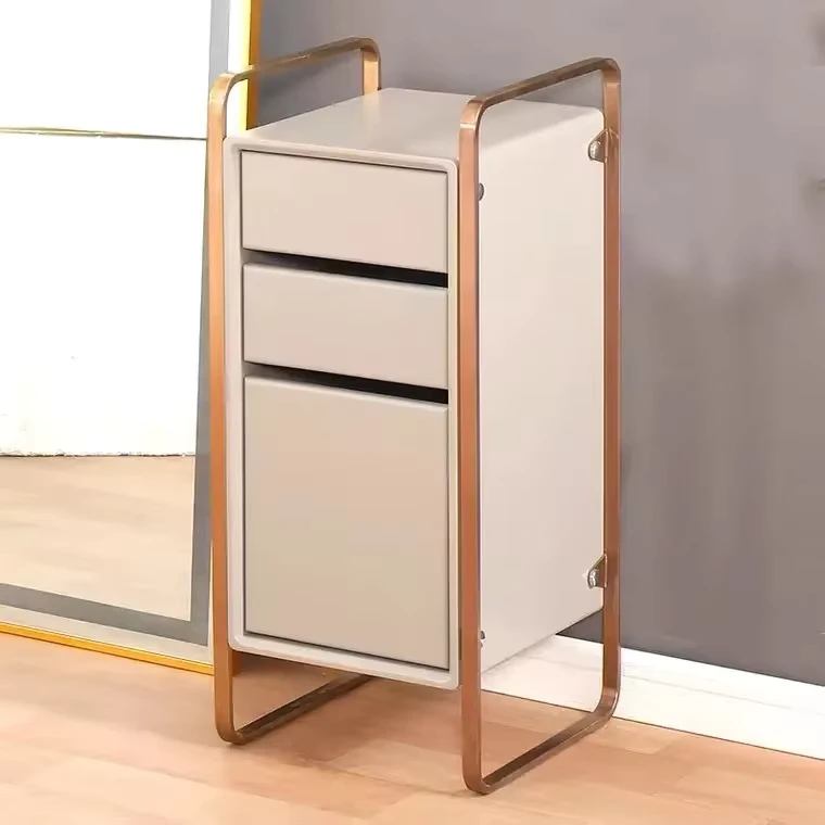White Salon Trolley Aluminium Stainless Steel Versatile Home Kitchen Bathroom Outdoor School Gym Workshop Bedroom