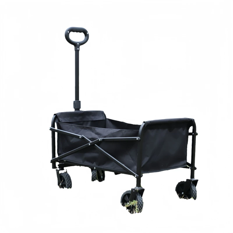 Wide Tire Off Road Camping Cart Rugged All Terrain Wagon for Sand Dune Grass Mud Hiking Heavy Duty Outdoor Utility Trolley