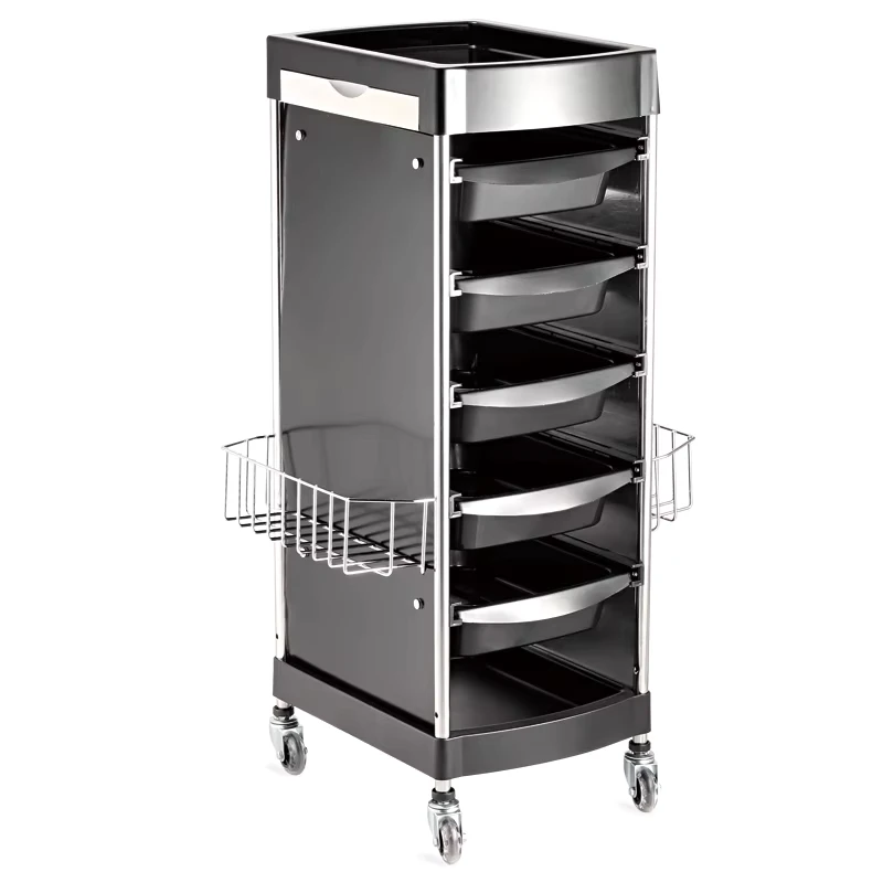 X11 E Customization Deluxe Beauty Salon Drawer Storage Trolley Rolling Salon Trolley