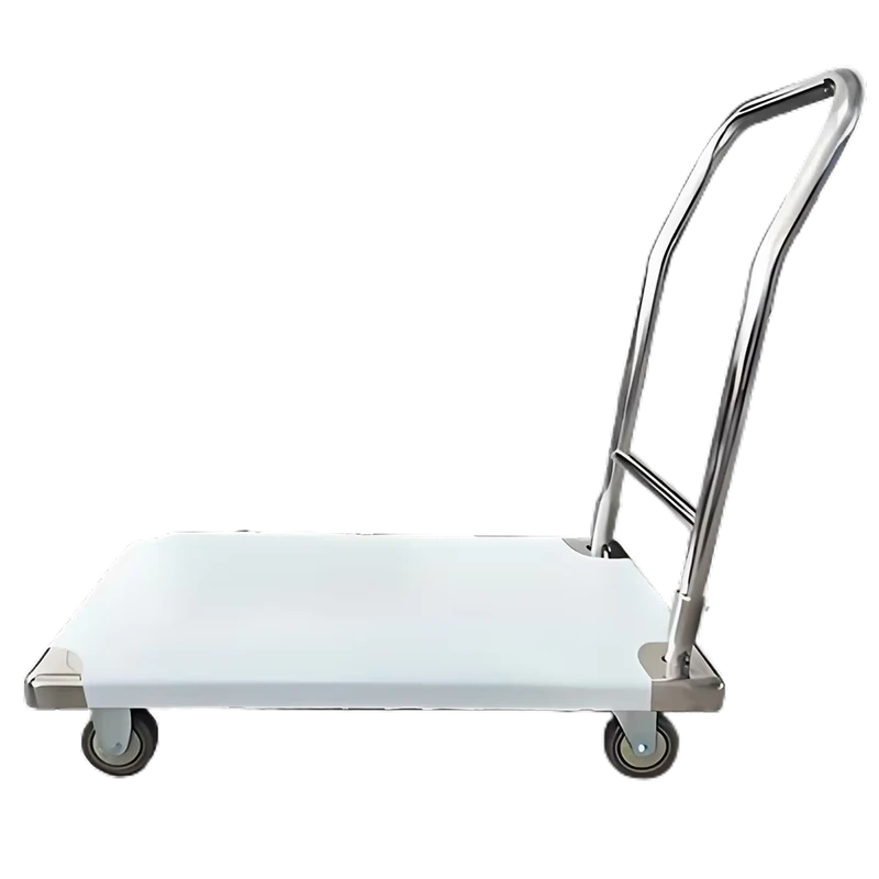 XIANGYING Zhejiang Stainless Steel 304 Utility Cart with 300KG Load Capacity Anti slip Wheels for Warehouse & Factory Use