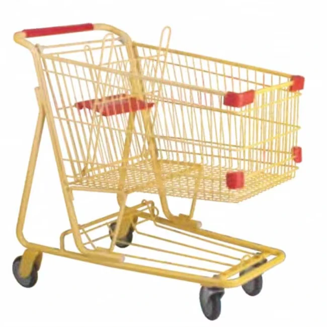 YOUB European Style Shopping Cart Trolley Chair Light Waterproof Mesh Platform Affordable