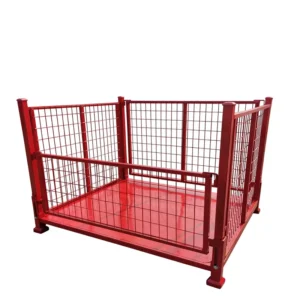 Yougu Firewood Hand Trolley Foldable Steel Collapsible Hot Dip Galvanized ODM Assembled Storage Container