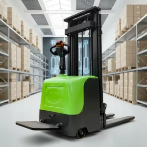 ZeFeng Hand Forklift Semi Electric Stacker 1.5-2 Ton Lifting Height 3m Compact Pallet Stacker Machine Electric