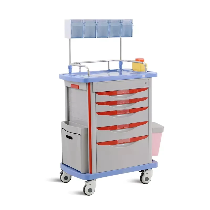 Zhangjiagang Medi Medical Cart Premium ABS Hospital Medicine Trolley