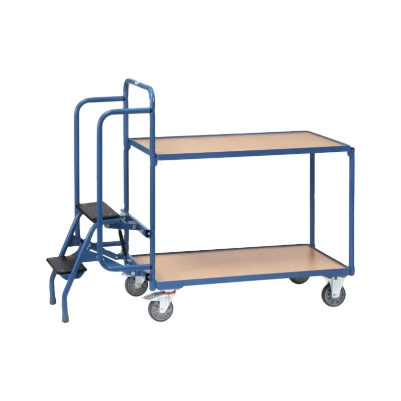 Zinc Galvanized Wire Mesh Roll Cages with Foldable Design and 300kg Capacity for Secure Storage in Supermarkets and Warehouses
