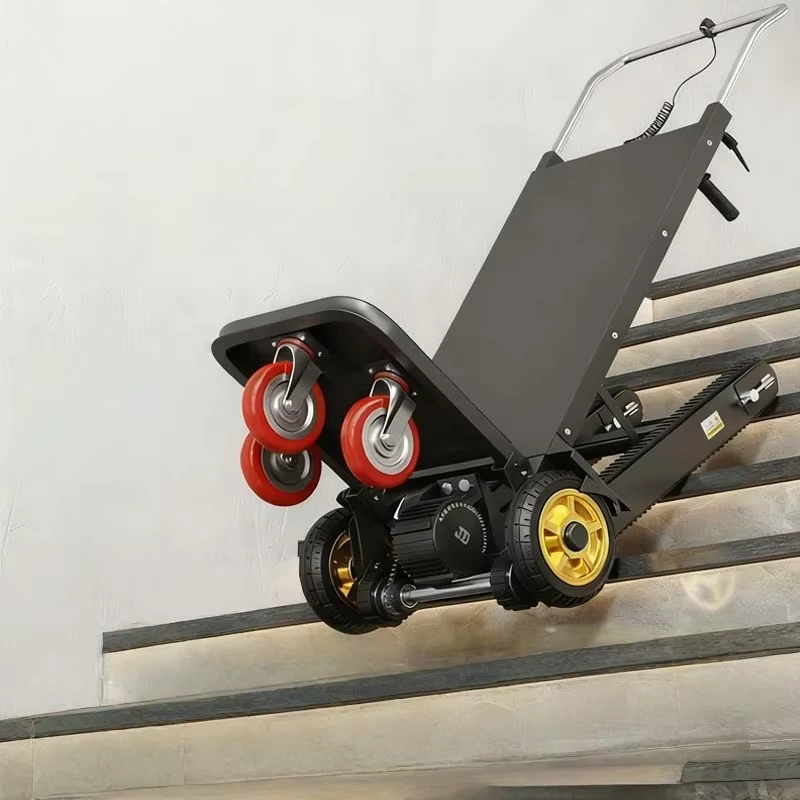 cart dolly heavy duty stair climbing trolley electric hand truck folding yart carts commercial hydraulic collapsible trolly