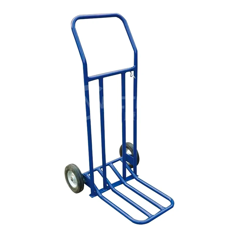 convenient heavy duty steel hand trolley truck