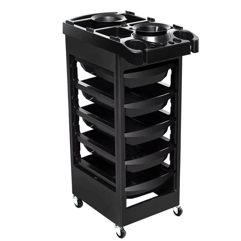 matrix Extension Drawer Friseur Black Hairdressing Barber Working Beauty Hair Salon Cart Furniture Trolley
